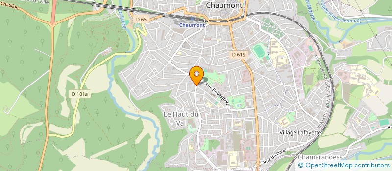 localisation de l'entreprise MONSIEUR JOSE LOUIS à CHAUMONT