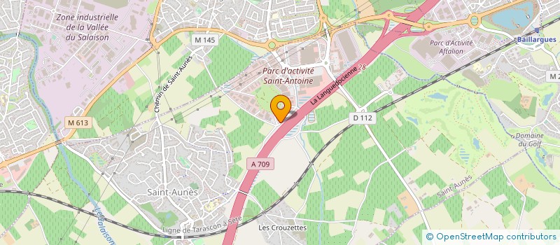 localisation de l'entreprise MONSIEUR JOSE LOUIS FERNANDEZ à SAINT-AUNES