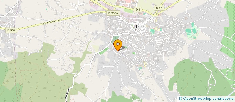 localisation de l'entreprise MONSIEUR JOSE LUCAS à TRETS