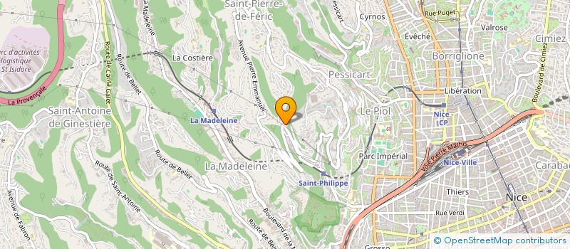 localisation de l'entreprise MONSIEUR JOSE LUERCHO  NICE