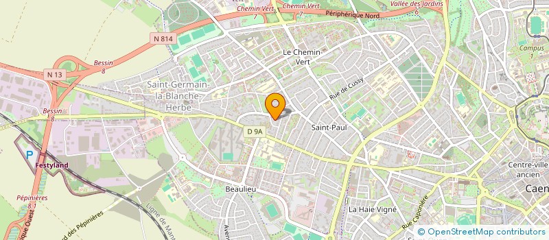 localisation de l'entreprise MONSIEUR JOSE LUIS CASANOVA GONZALES à CAEN