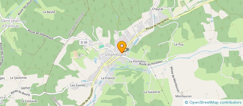 localisation de l'entreprise MONSIEUR JOSE-LUIS FABRE  VILLAMBLARD