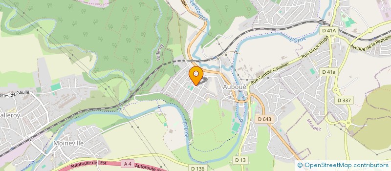 localisation de l'entreprise MONSIEUR JOSE-LUIS HUGY  AUBOUE