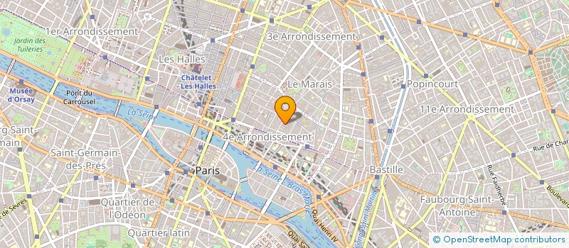 localisation de l'entreprise MONSIEUR JOSE LUIS PALACIOS  PARIS