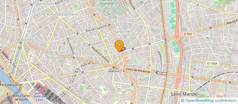 localisation de l'entreprise MONSIEUR JOSE-LUIS POLO  PARIS