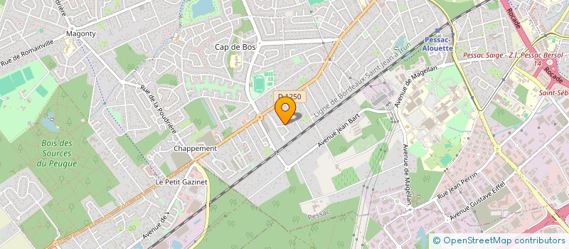 localisation de l'entreprise MONSIEUR JOSE LUIS RETORTILLO GARCIA à PESSAC