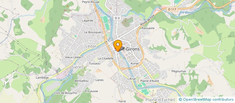 localisation de l'entreprise MONSIEUR JOSE LUIS ROLDAN CHITO à SAINT-GIRONS