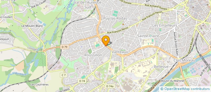 localisation de l'entreprise MONSIEUR JOSE MACHADO à LIMOGES