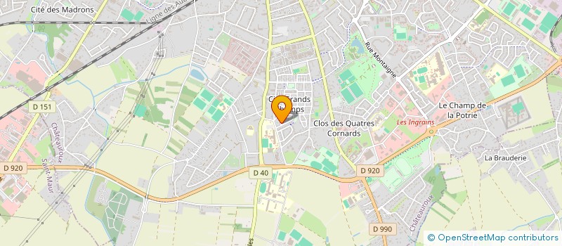 localisation de l'entreprise MONSIEUR JOSE MACHADO à CHATEAUROUX