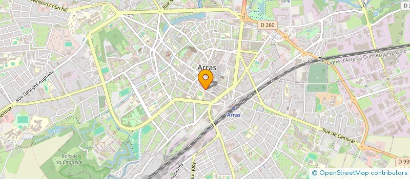 localisation de l'entreprise MONSIEUR JOSE MALVOISIN à ARRAS