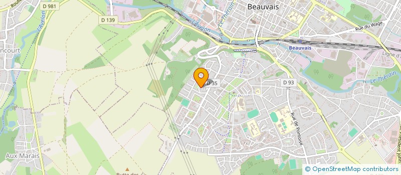 localisation de l'entreprise MONSIEUR JOSE MANUEL CARVALHAL DA CRUZ  BEAUVAIS