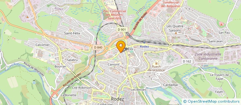 localisation de l'entreprise MONSIEUR JOSE MANUEL DA SILVA MIRANDA à RODEZ