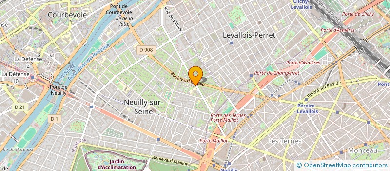 localisation de l'entreprise MONSIEUR JOSE MANUEL DE ABREU à NEUILLY-SUR-SEINE