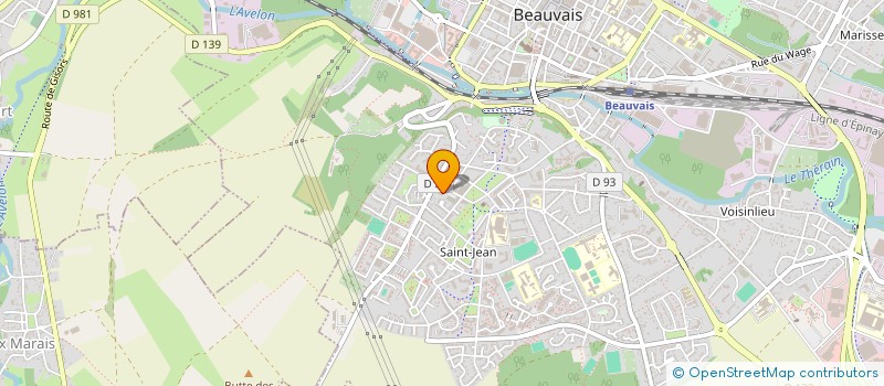localisation de l'entreprise MONSIEUR JOSE MANUEL DE FREITAS MARTINS à BEAUVAIS