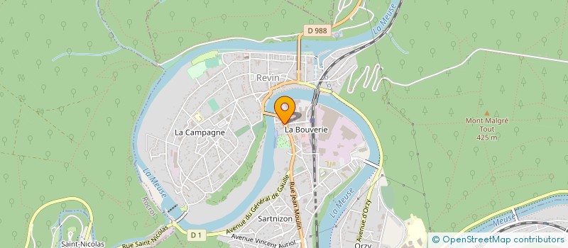 localisation de l'entreprise MONSIEUR JOSE-MANUEL DE SOUSA  REVIN