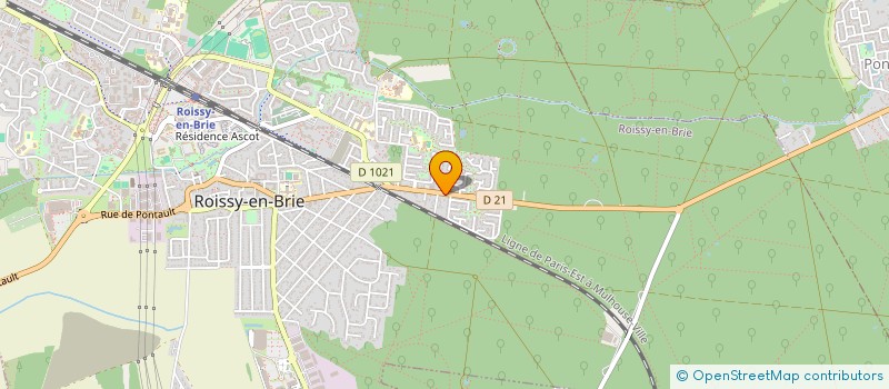 localisation de l'entreprise MONSIEUR JOSE MANUEL FERNANDES LOPES à ROISSY-EN-BRIE