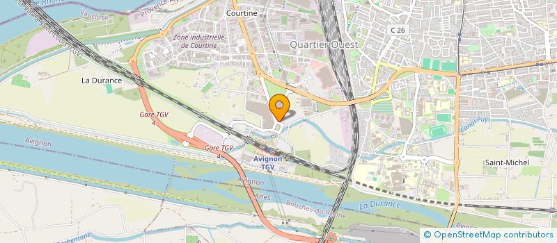 localisation de l'entreprise MONSIEUR JOSE-MANUEL FERNANDEZ  AVIGNON