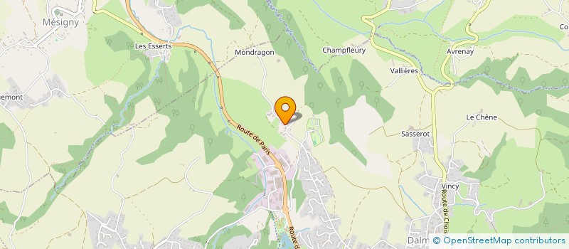 localisation de l'entreprise MONSIEUR JOSE MANUEL HENRI MONTEIRO BRAZ  LA BALME-DE-SILLINGY