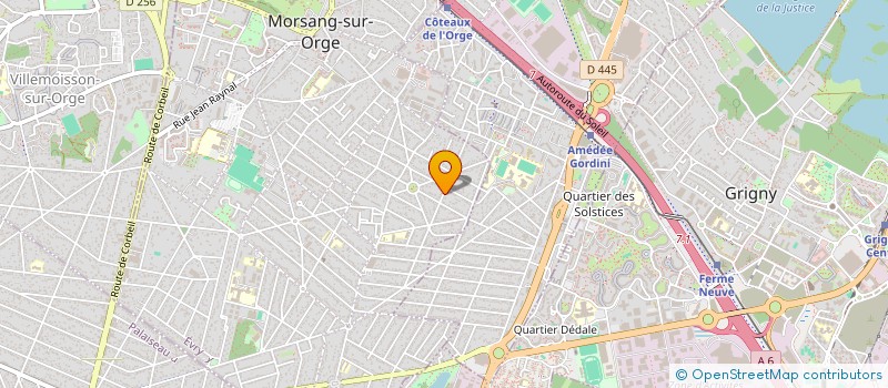 localisation de l'entreprise MONSIEUR JOSE MANUEL LOPES SAMPAIO  MORSANG-SUR-ORGE