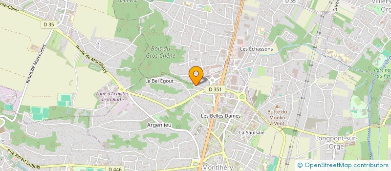 localisation de l'entreprise MONSIEUR JOSE MANUEL PRITO TORRES  MONTLHERY