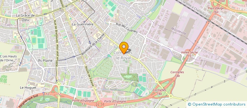 localisation de l'entreprise MONSIEUR JOSE MANUEL SANCHEZ  CORMELLES-LE-ROYAL