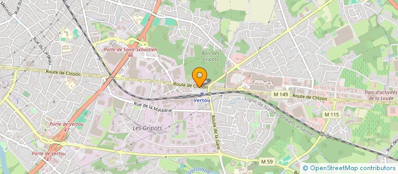 localisation de l'entreprise MONSIEUR JOSE-MANUEL VELOSO  VERTOU