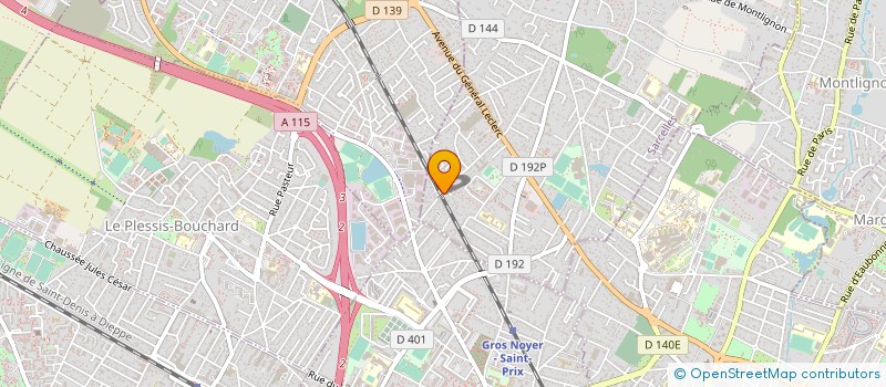 localisation de l'entreprise MONSIEUR JOSE MARCELINO à SAINT-PRIX