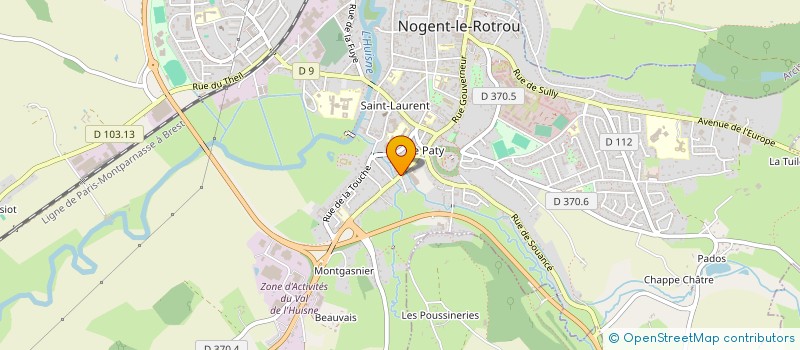 localisation de l'entreprise MONSIEUR JOSE MARDIROSSIAN à NOGENT-LE-ROTROU