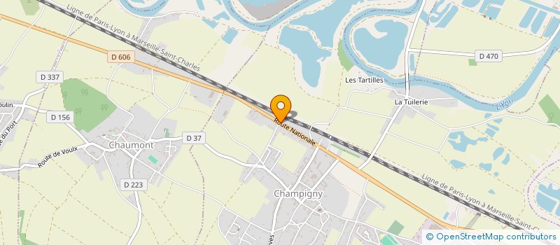 localisation de l'entreprise MONSIEUR JOSE MARIA BARRERO LOPEZ  CHAMPIGNY