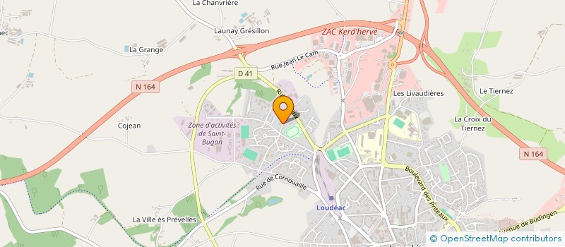 localisation de l'entreprise MONSIEUR JOSE MARIA GIL PUCHOL à LOUDEAC
