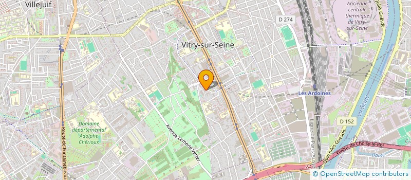 localisation de l'entreprise MONSIEUR JOSE MARIA SEMEDO TAVARES à VITRY-SUR-SEINE