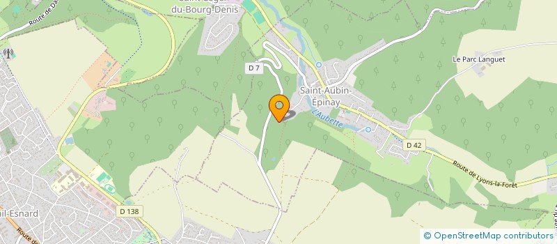 localisation de l'entreprise MONSIEUR JOSE MARIE  SAINT-AUBIN-EPINAY