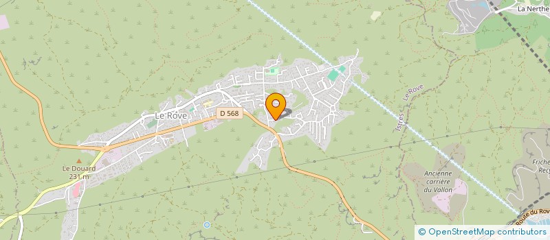 localisation de l'entreprise MONSIEUR JOSE-MARIE CORTES  LE ROVE