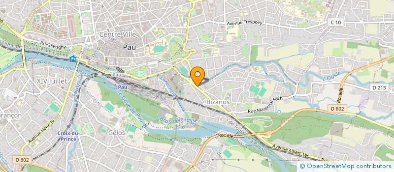 localisation de l'entreprise MONSIEUR JOSE-MARIO MARQUES MENDES  BIZANOS