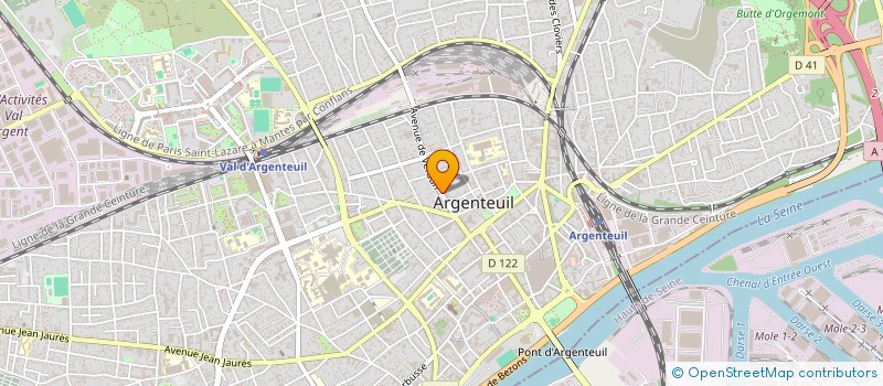 localisation de l'entreprise MONSIEUR JOSE MARMELEIRO DE LEMOS à ARGENTEUIL
