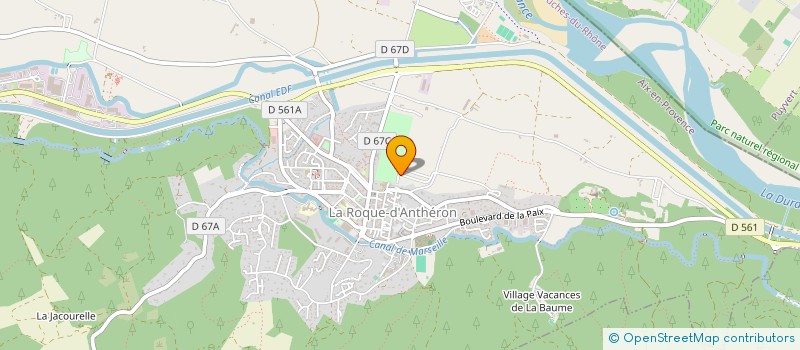 localisation de l'entreprise MONSIEUR JOSE MARQUES  LA ROQUE-D'ANTHERON