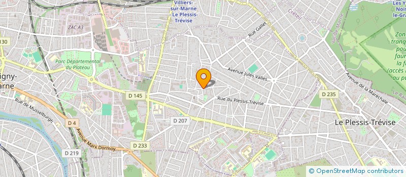 localisation de l'entreprise MONSIEUR JOSE MARQUES ANDRADE à CHAMPIGNY-SUR-MARNE