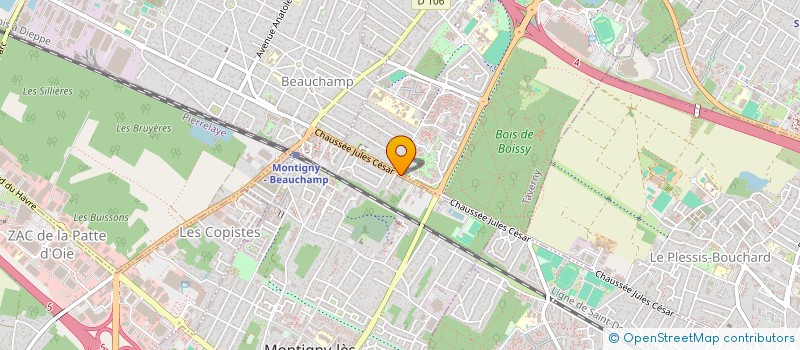 localisation de l'entreprise MONSIEUR JOSE MARQUES DOS SANTOS  BEAUCHAMP