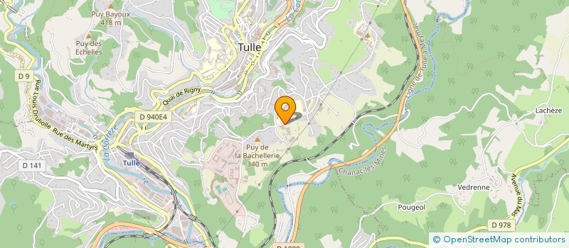 localisation de l'entreprise MONSIEUR JOSE MARQUES MOREIRA  TULLE