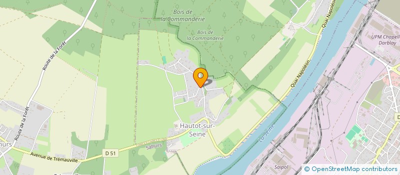 localisation de l'entreprise MONSIEUR JOSE MARTIN à HAUTOT-SUR-SEINE