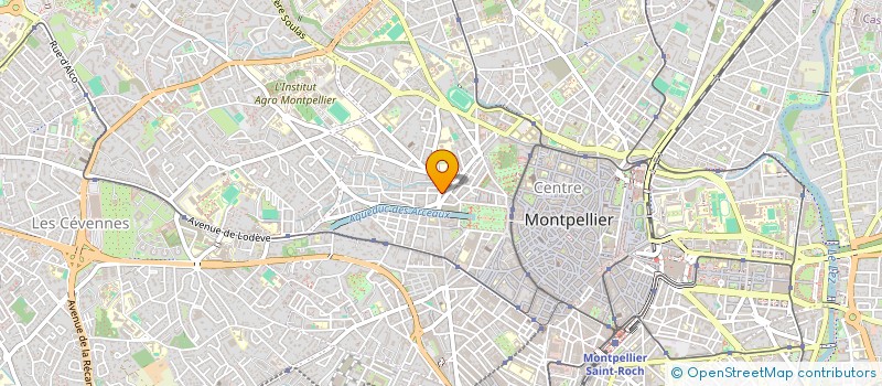 localisation de l'entreprise MONSIEUR JOSE MARTIN à MONTPELLIER