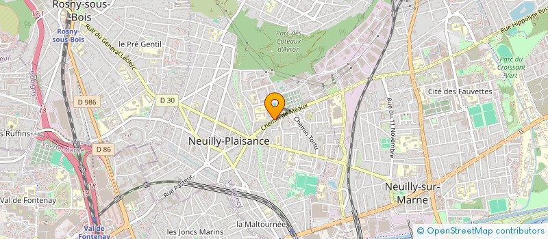localisation de l'entreprise MONSIEUR JOSE MARTIN à NEUILLY-PLAISANCE