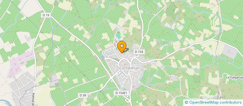 localisation de l'entreprise MONSIEUR JOSE MARTINEZ  CORNEILHAN