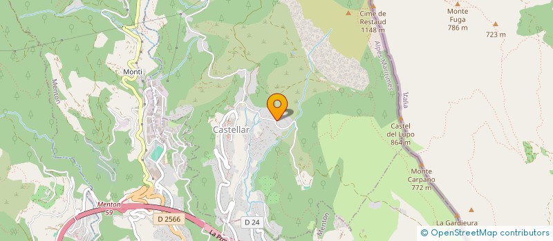 localisation de l'entreprise MONSIEUR JOSE MARTINEZ  CASTELLAR