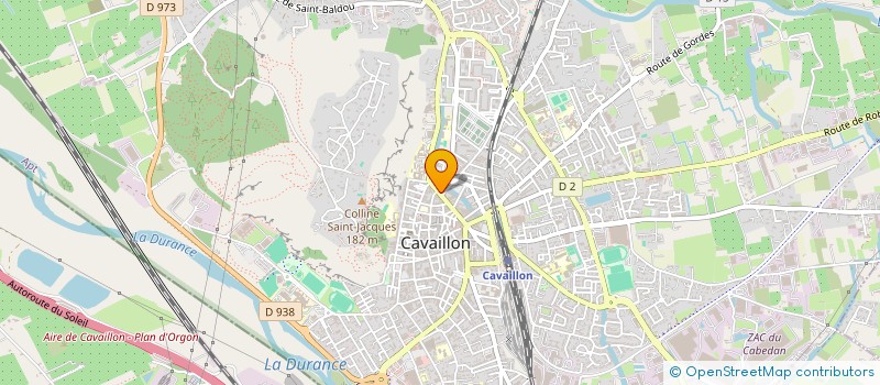 localisation de l'entreprise MONSIEUR JOSE MARTINEZ  CAVAILLON