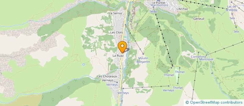 localisation de l'entreprise MONSIEUR JOSE MARTINEZ SARCIAL  VALLOIRE