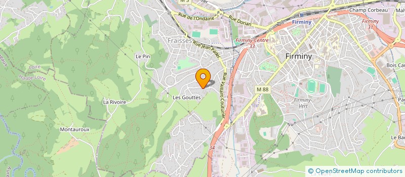 localisation de l'entreprise MONSIEUR JOSE MARTINS  FRAISSES