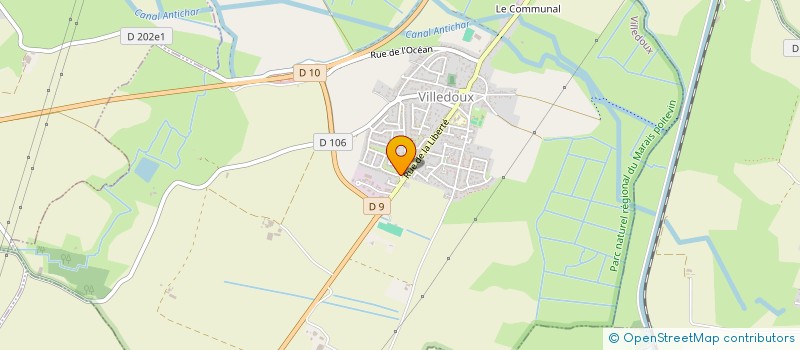 localisation de l'entreprise MONSIEUR JOSE MARTINS  VILLEDOUX