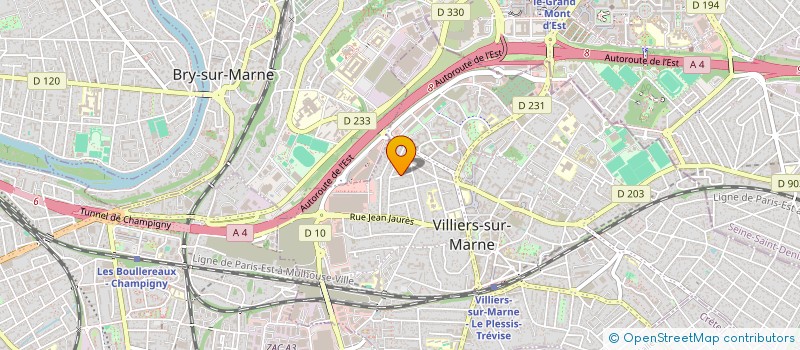 localisation de l'entreprise MONSIEUR JOSE MARTINS PIRES  VILLIERS-SUR-MARNE