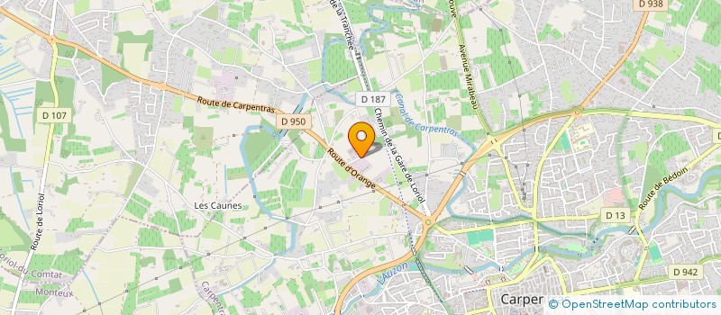 localisation de l'entreprise MONSIEUR JOSE MASAQUIZA PILLA  CARPENTRAS